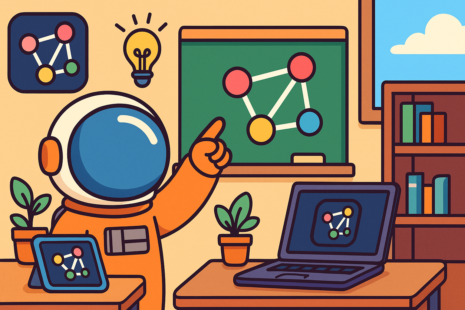 Cursos Pixelnautvof: Aplicaciones Educativas Basadas en Grafos